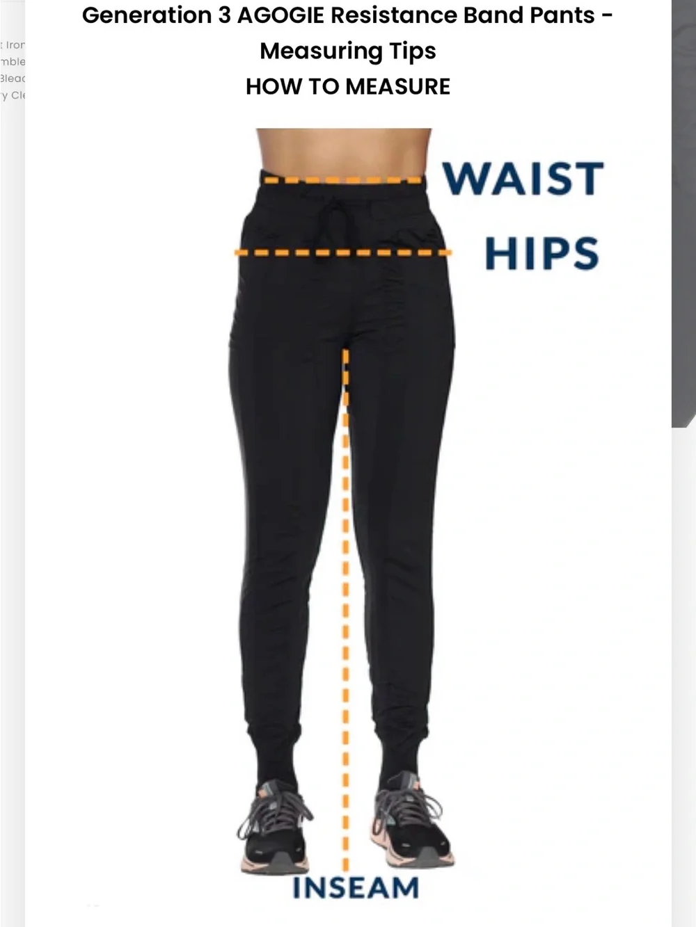 AGOGIE, Resistance Band Sportswear Pants with Built-In Bands - Black